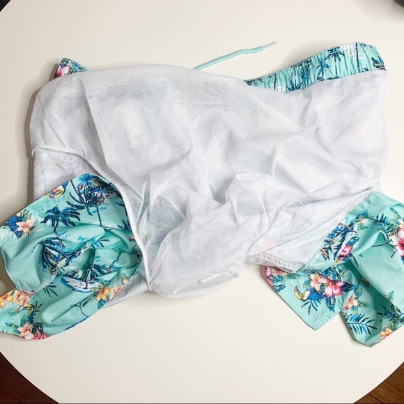 Jake Austin Men’s 6” Tropical Swim Trunks Size XXL - Picture 7 of 7